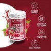 IronMaxx Clear Plant Protein Zero – Raspberry 400g Boîte | Protéines véganes sans sucre à base de pois | Boisson sportive cla...