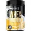 Poudre protéinée Warrior Whey 500 g jusqu’à 36 g par portion - Goût délicieux et riche en acides aminés - 20 portions Glac Sh...