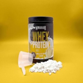 Poudre protéinée Warrior Whey 500 g jusqu’à 36 g par portion - Goût délicieux et riche en acides aminés - 20 portions Glac Sh...