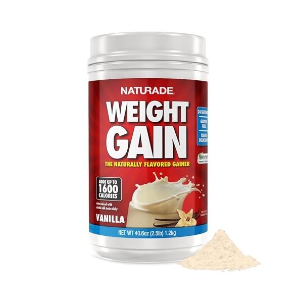 Weight Gain No Sugar Added Vanilla 38.94 oz