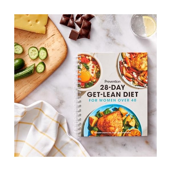 Prevention: 28 jours Get-Lean Diet pour les femmes de plus de 40 ans. Le nouveau planificateur pour les plans de repas quotid