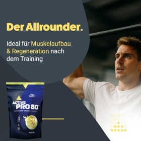 Inkospor ACTIVE Pro 80 Shake protéiné Définition Tonification et Perte de Poids Pistache sachets 500g Shakes diététiques