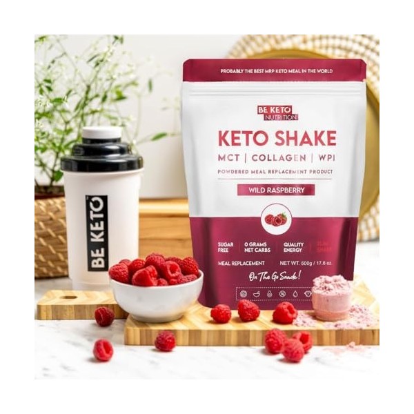 Diet Keto Shake - Framboise sauvage 500g