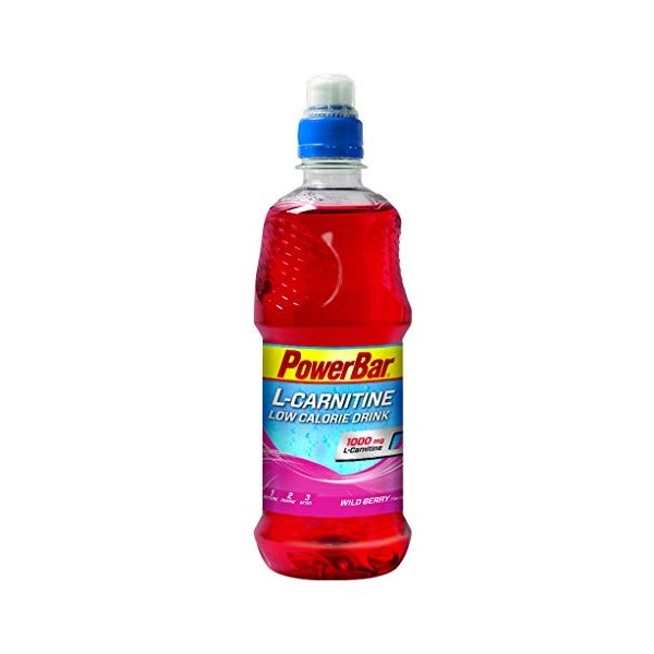 PowerBar L-Carnitine Drink Boisson Hydratation Sport Fruits des Bois 12 x 500 ml