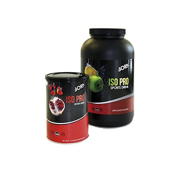 BORN BEBIDA ISOTONICA PRO FRUTOS ROJOS BOTE 440 g