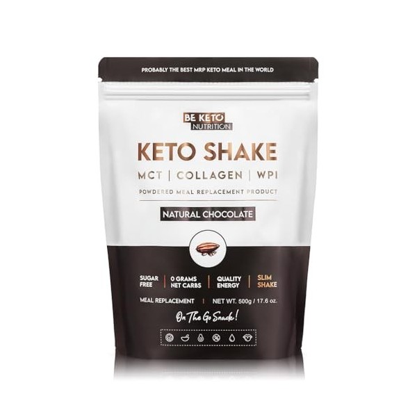 Diet Keto Shake - Chocolat Naturel 500g