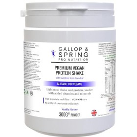 Shake protéiné végétalien de qualité supérieure vanille 