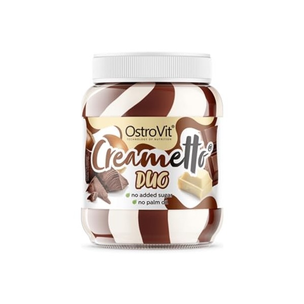 OstroVit Creametto 350g Duo - Aliments fonctionnels - Protéines à tartiner