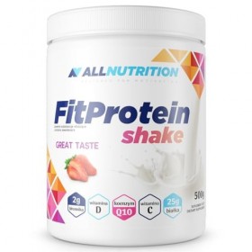 Allnutrition Fit Protein Shake, Strawberry - 500g