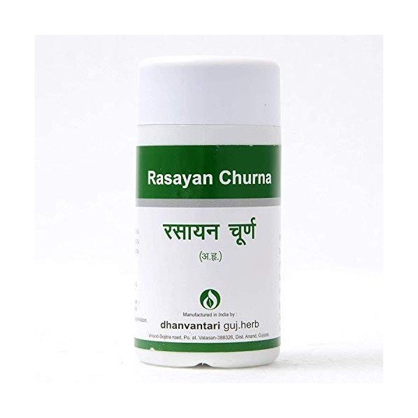 Swadesh Dhanvantari Rasayan Churna, 80 g lot de 4 
