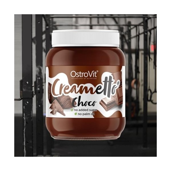 OstroVit Creametto 350g Chocolat - Aliments fonctionnels - Protéines à tartiner