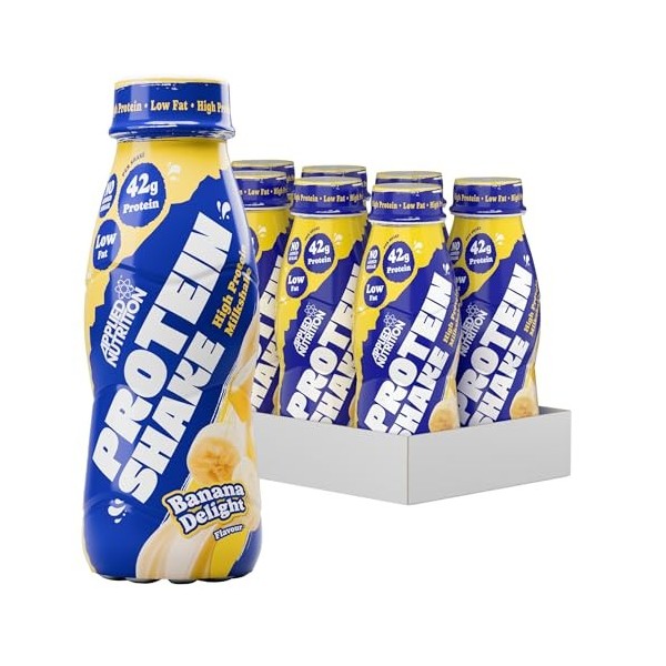 High Protein Shake, Banana Delight - 8 x 500 ml.