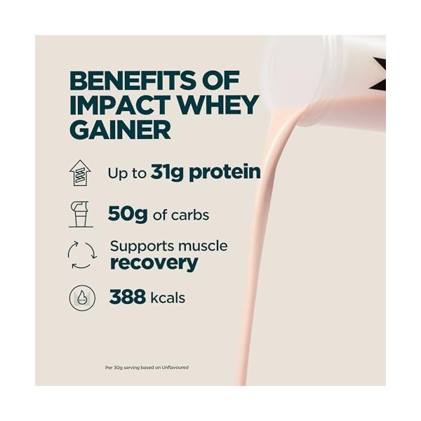 MyProtein Glucides Weight Gainer 2,5 kg