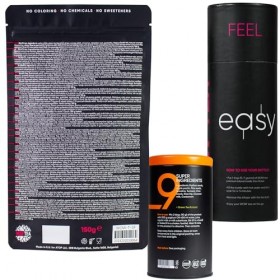 WOW TEA - Infusions pour Perte de Poids et de Graisses - Combo perte de poids - Thé Minceur + Poudre de remplacement de repas