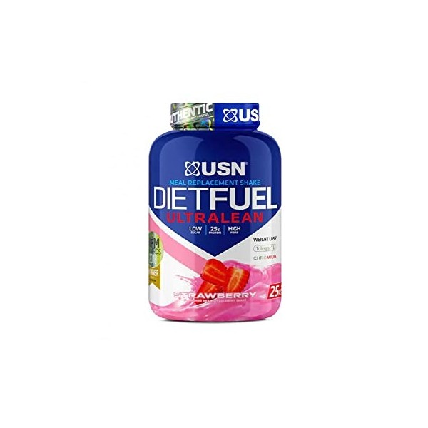 USN Produit de Seche Diet Fuel Fraise 2.2Lbs 1 Kg