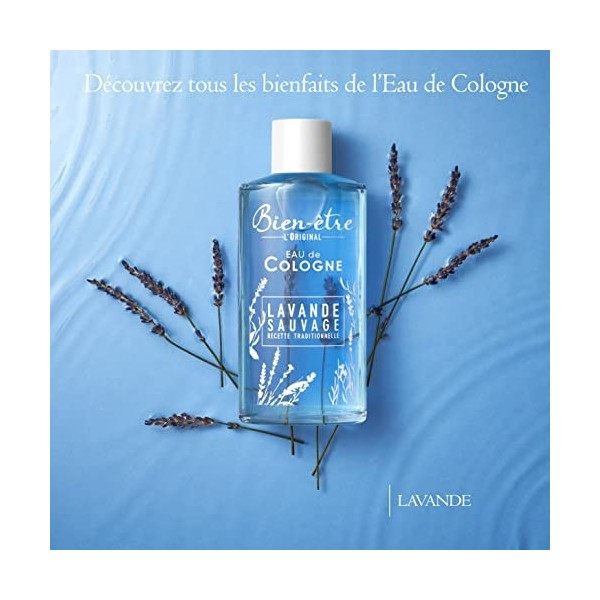 Bien-être - Eau de Cologne au Parfum de Lavande de Provence - 250 ml