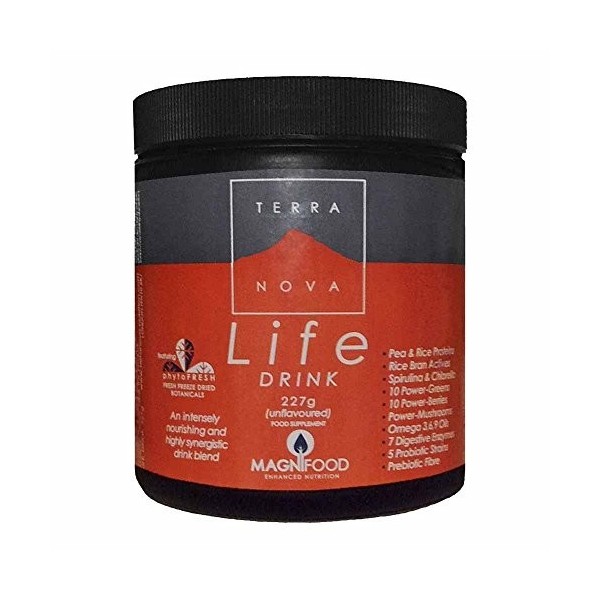 Terranova Life Drink Lot de 2 bouteilles de boisson 227 g