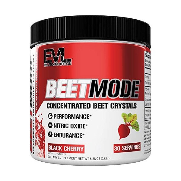 EVLution Nutrition BeetMode, Black Cherry - 195g