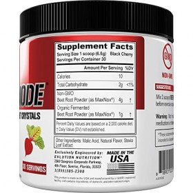 EVLution Nutrition BeetMode, Black Cherry - 195g