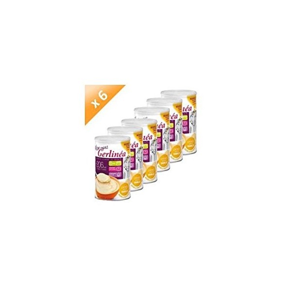 GERLINEA Crème Repas Vanille x6