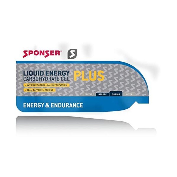 Sponser Liquid Energy Plus, 40 Sachets á 40 g