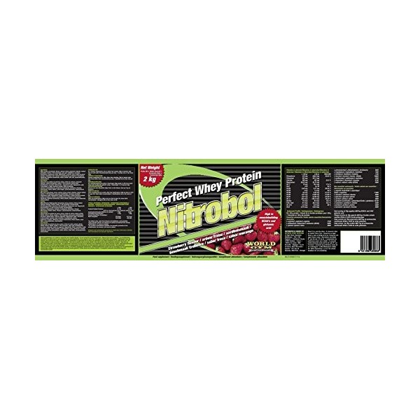 World Gym NITROBOL - vanille - 4kg