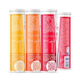 NUTRI & CO Électrolytes Hydratation - 5 Minéraux 4 Vitamines - Sans Sucre ni Édulcorant - Haute Absorption - Triple Goûts - L