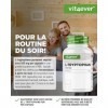 L-tryptophane - hautement dosé avec 500 mg par gélule - 365 gélules véganes - réserve de 12 mois - issu de fermentation végét