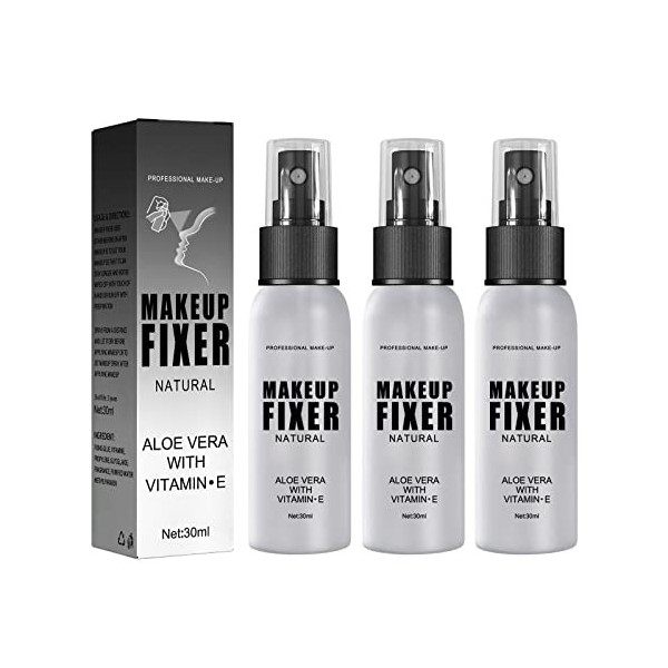 ISAKEN Setting Spray Makeup, Spray Fixateur de Maquillage 30ml Makeup Setting Spray Hydratant Fixant Fixation du Maquillage U