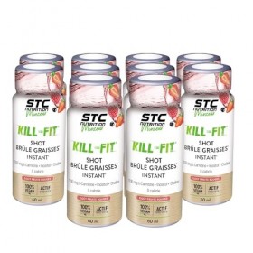 STC NUTRITION - Kill Fit shot concentré - Boisson Brûle-Graisses - Déstockage des graisses de réserve