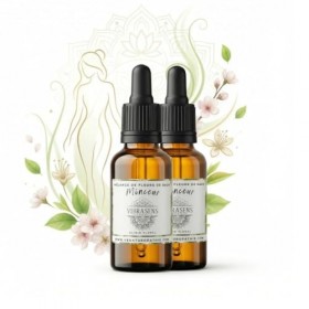 Fleurs de Bach Minceur – Lot 2 x 30 ml – Réduit Fringales & Grignotage Émotionnel – Aide Perte de Poids – Élixir Floral 100% 