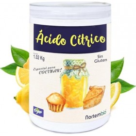 Nortembio Acide Citrique Alimentaire 1,02 kg – 100% Pur, Qualité Alimentaire | Origine Naturelle, Sans OGM, Conservateur et A
