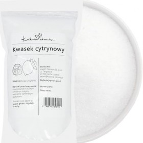 Acide Citrique Alimentaire Pur – Qualité Naturelle pour Cuisine & Nettoyage 1 Kilogramme | KUCHNIA ZDROWIA