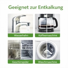 GiDeli Acide citrique de qualité alimentaire en poudre monohydraté 20 000 g de cristaux E330 purs de qualité de nettoyage Dét