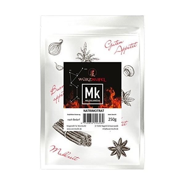 Citrate, citrate de sodium, citrate de trinodium, régulateur dacidité E331, meilleure qualité alimentaire, sachet de 250 g.