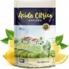 Nortembio Acide Citrique 850 g – Acide Citrique Anhydre Concentré 100 % Pur Certifié – Nettoyage Domestique Polyvalent – Sans