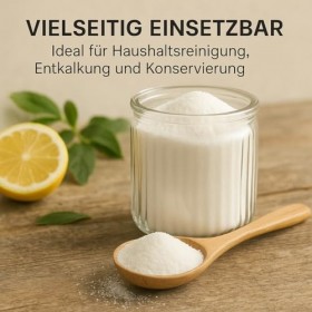 POSH Acide citrique poudre fine blanche de qualité alimentaire nettoyage acide citrique E330 contact alimentaire