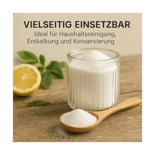 POSH Acide citrique poudre fine blanche de qualité alimentaire nettoyage acide citrique E330 contact alimentaire