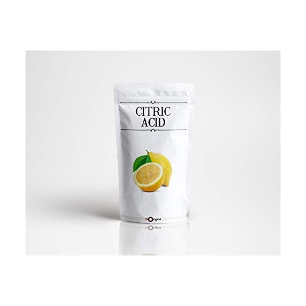 Mystic Moments | Acide Citrique 250g Pur & Naturel Vegan Sans OGM