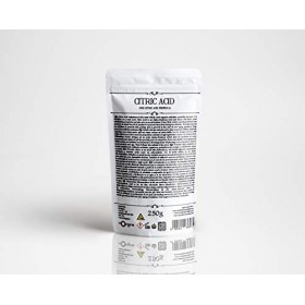 Mystic Moments | Acide Citrique 250g Pur & Naturel Vegan Sans OGM