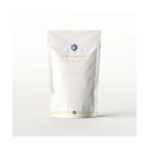 Mystic Moments | Acide Citrique 500g Pur & Naturel Vegan Sans OGM