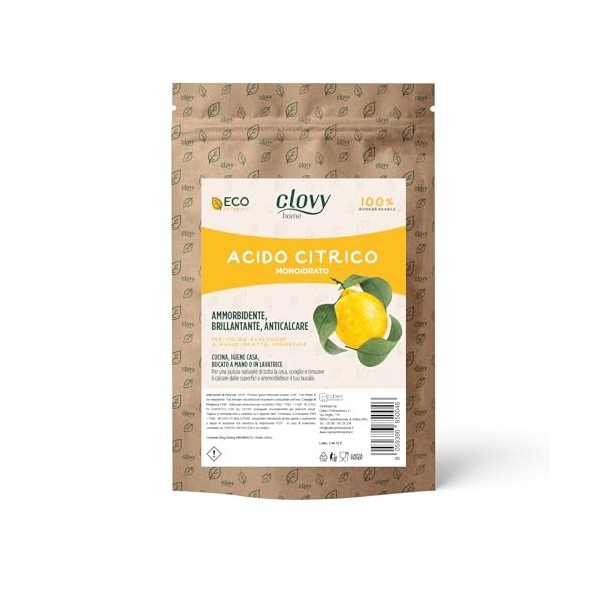 Cubex Professional Acide citrique en lot de 5 kg