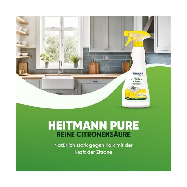 Heitmann Pure Acide citrique 660 g