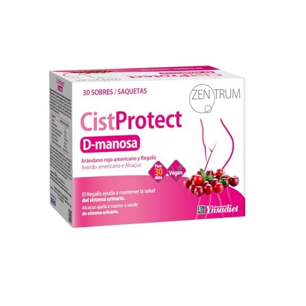 ZENTRUM CISTPROTECT 30 sbrs – poudre en sachets pour une préparation simple, permet d’apporter facilement des actifs ciblés a