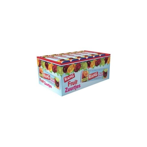 Rang Rouleau dacides de fruits 24 x 37 gr 