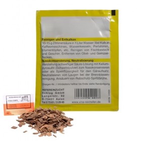 AlcoFermBrew Acide Citrique 10g VINA – Vinification, Fromage Maison, Nettoyage Naturel Acide citritique