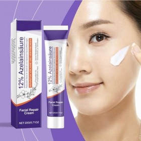 KOAHDE Sérum à lacide azélaïque 12 % - Anti-boutons et nodules - 20 g - 1 pièce - Soulage lacné et les rougeurs - Sérum fac