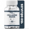 Gélules Collagene Marin Ultra-Concentrées - 150 Capsules - 2,5 g de Tripeptides Hydrolysés pour une Meilleure Santé de la Pea
