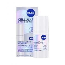 NIVEA - Sérum Visage Ultime Jeunesse Epigenetics - Technologie Age Clock - Epicelline & Acide Hyaluronique - Anti-Âge - Tous ...