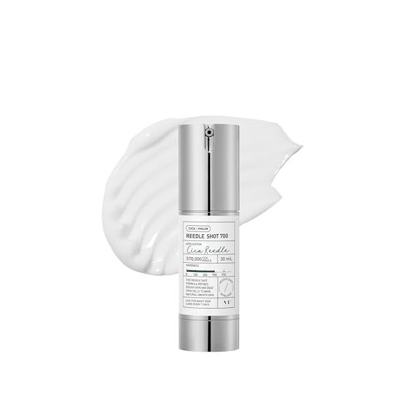 VT COSMETICS CICA Reedle Shot 700, Sérum de Microaiguilles Spicule pour Soin des Pores & Exfoliation, Exosome & Centella Asia...